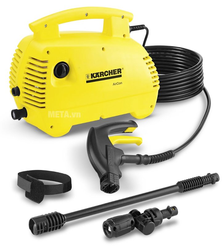 Máy phun rửa áp lực Karcher K2 420 có đầu phun ngắn 360°