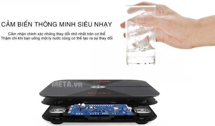 Cân sức khỏe thông minh ArirangLife AR-SS16D có cảm biến thông minh