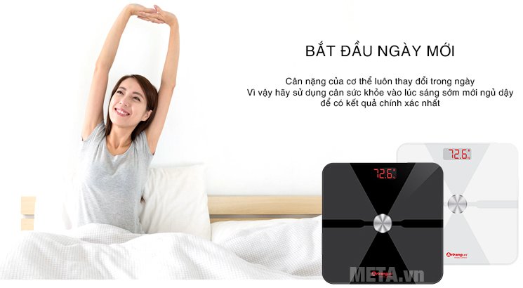Cân sức khỏe thông minh ArirangLife AR-SS16D giúp bạn có cơ thể khỏe mạnh 