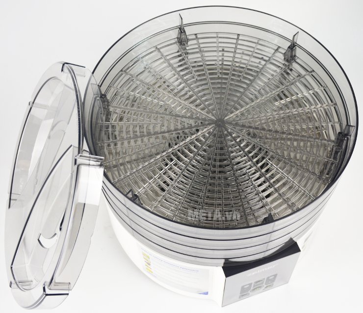 Máy sấy thực phẩm Zelmer FD1002 có nhiều ngăn  Máy sấy thực phẩm Zelmer FD1002 có nhiều ngăn