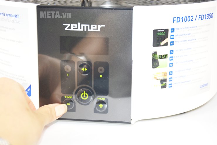 Máy sấy thực phẩm Zelmer FD1002 dễ dàng sử dụng Máy sấy thực phẩm Zelmer FD1002 dễ dàng sử dụng