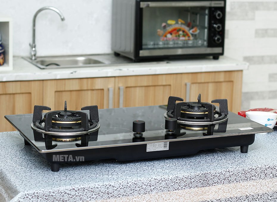 Bếp ga âm kính Sunhouse SHB8836