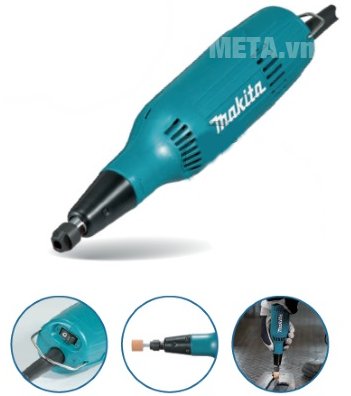 Máy mài khuôn Makita GD0603 đảm bảo an toàn khi sử dụng