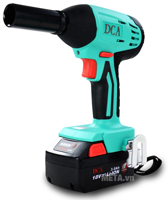 Hình ảnh chi tiết của máy xiết bu lông dùng pin DCA ADPB16A.