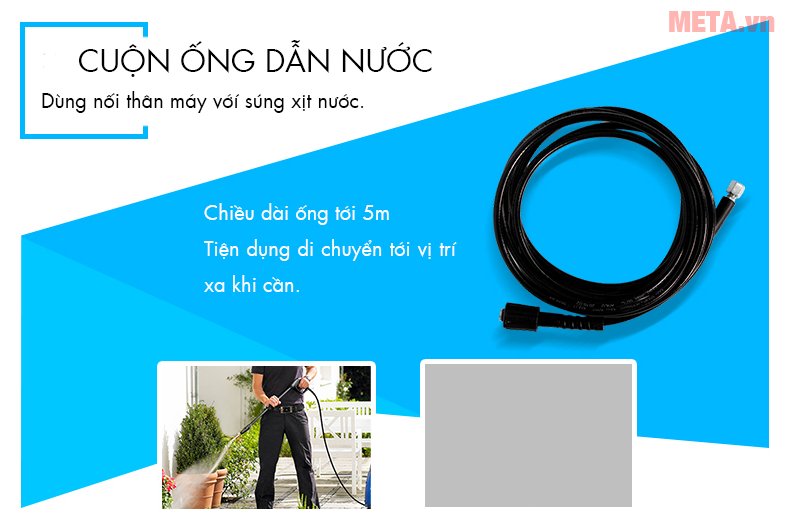 Máy phun xịt rửa cao áp Kachi 