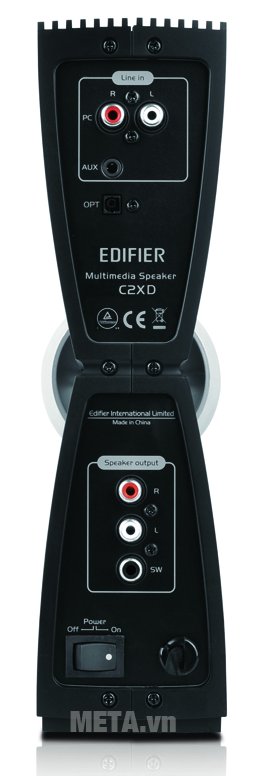 Loa Edifier C2XD optical hỗ trợ 3 đường tín hiệu âm thanh 