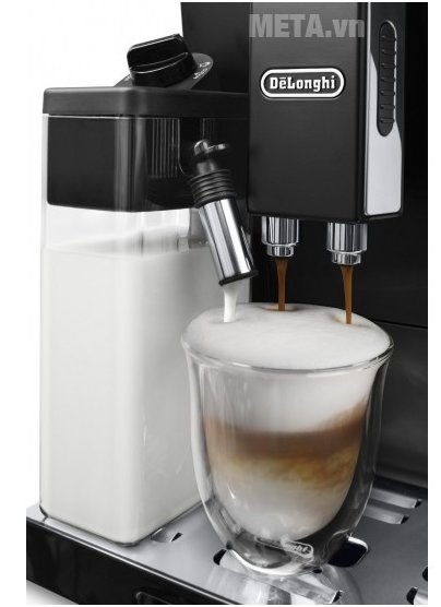 Máy pha cà phê tự động Delonghi ECAM44.660.B dễ dàng sử dụng 