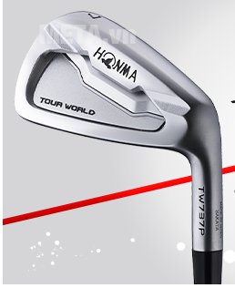 Bộ gậy golf Honma Iron Tour World TW 737 P NS Pro có thiết kế chuyên nghiệp 