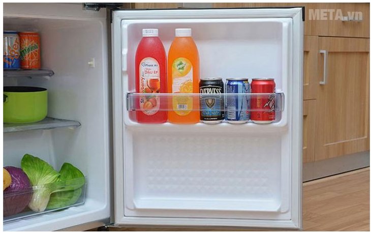 Tủ lạnh Panasonic 152 lít NR-BJ178SSVN có dung tích lớn Tủ lạnh Panasonic 152 lít NR-BJ178SSVN có dung tích lớn