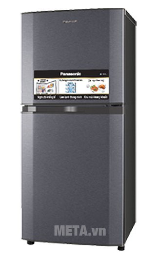 Tủ lạnh Panasonic 152 lít NR-BJ178SSVN có thiết kế 2 cửa tiện lợi Tủ lạnh Panasonic 152 lít NR-BJ178SSVN có thiết kế 2 cửa tiện lợi