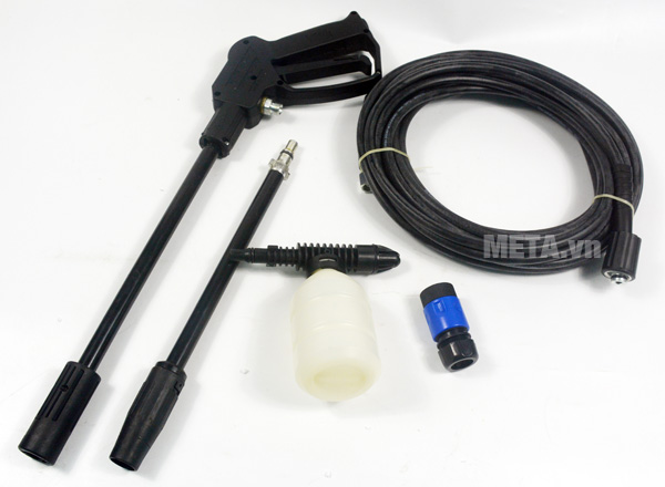Máy rửa xe gia đình Jetta JET-1600PI với các phụ kiện Máy rửa xe gia đình Jetta JET-1600PI với các phụ kiện