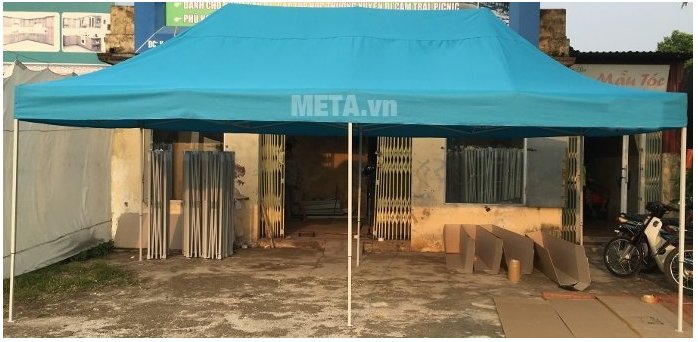 Khung nhà bạt 3m x 6m là phụ kiện của nhà bạt di động 3m x 6m 