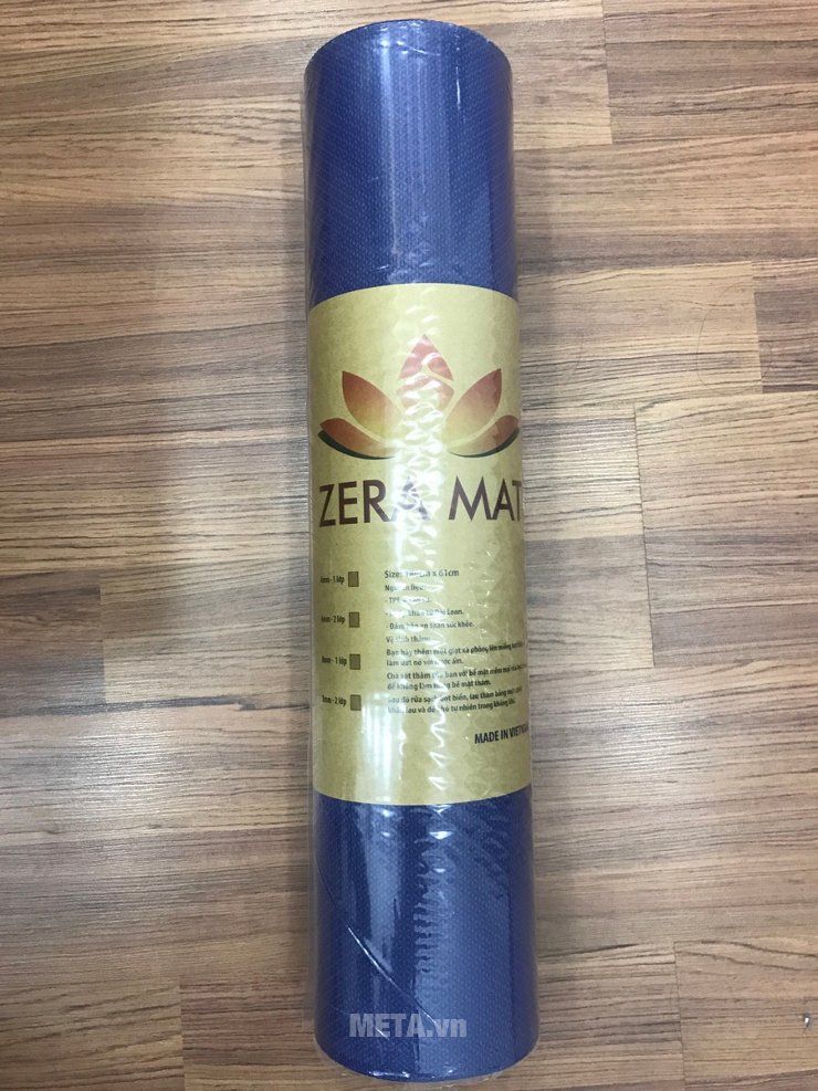 Thảm Yoga Zera Mat 6 ly có chất liệu cao cấp 