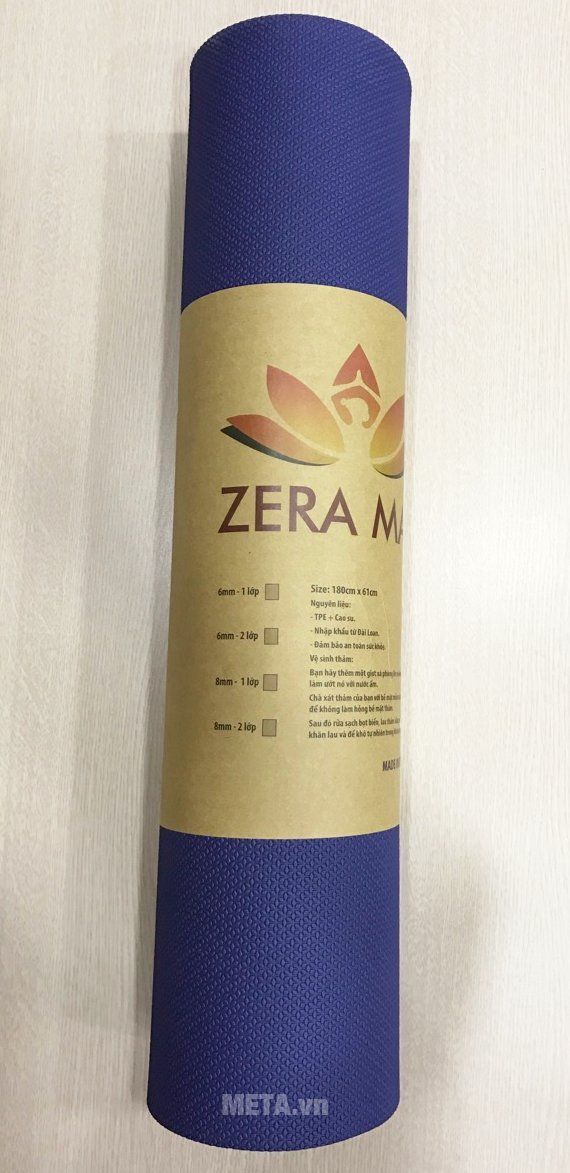 Thảm Yoga Zera Mat 6 ly 