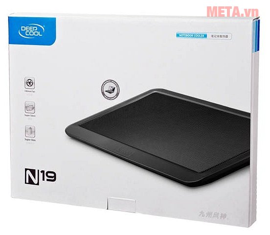 Bao bì đế tản nhiệt laptop DeepCool N19 