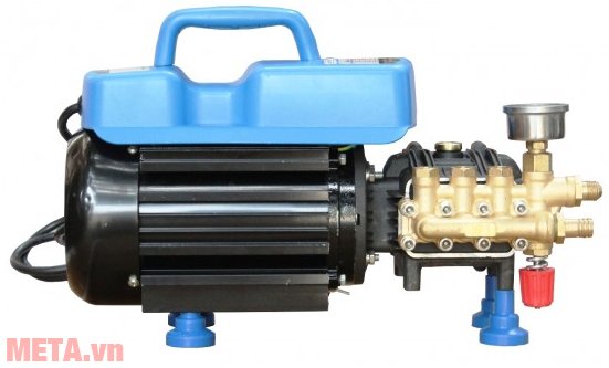 Máy xịt rửa Oshima OS-1100 có đồng hồ đo áp suất