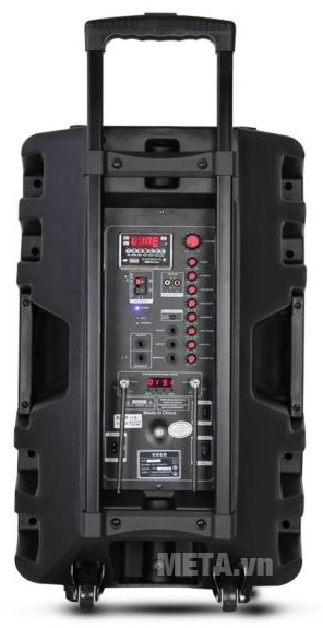 Loa di động Shupo SL16 với các cổng kết nối 