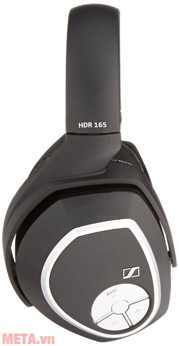 Tai nghe Sennheiser HDR 165 thiết kế khá nhẹ, đeo lâu vẫn cảm thấy thoải mái
