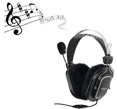 Tai nghe SoundMax AH-304 nâng niu đôi tai người dùng bằng bộ lông mềm