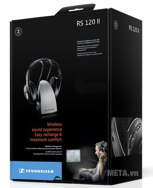  Tai nghe Sennheiser RS 120 II có hộp đựng sang trọng 