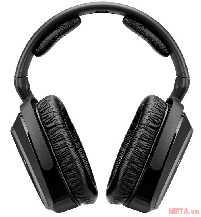 Tai nghe chụp tai Sennheiser RS 165 có đệm tai dày, êm ái