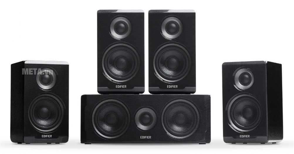 Loa 5.1 Edifier S550 Encore có thiết kế sang trọng 