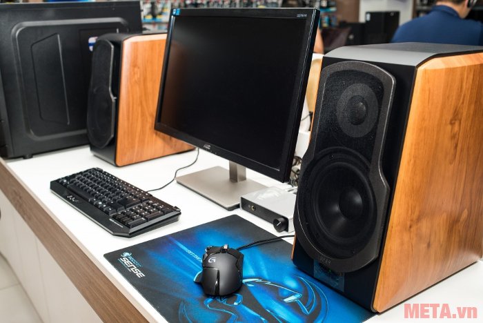 Loa 2.0 Edifier S1000DB kết nối với máy tính dễ dàng  