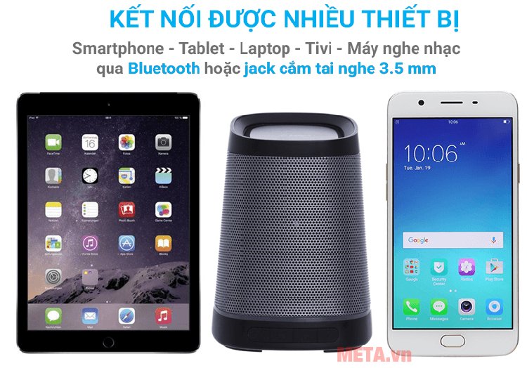 Loa Fenda W7 kết nối không dây ở phạm vi 10m 