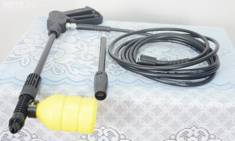 Các phụ kiện của máy rửa xe cao áp HiClean HC 110 Các phụ kiện của máy rửa xe cao áp HiClean HC 110