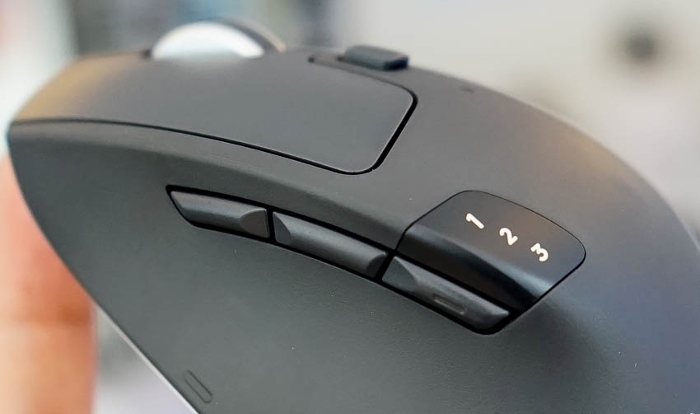 Nút Back/Forward và nút chuyển đổi 1, 2, 3 