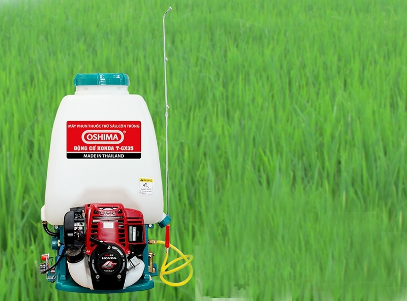 Bình xịt Oshima T-GX35 tiêu diệt hiệu quả sâu bọ, muỗi,... mà không hao tốn thuốc