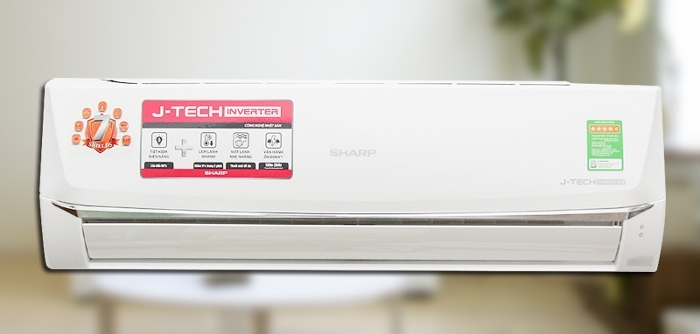 Máy lạnh Sharp Inverter 1.5 HP AH-X12UEW