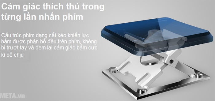 Bàn phím đem lại sự thích thú trong từng lần ấn phím