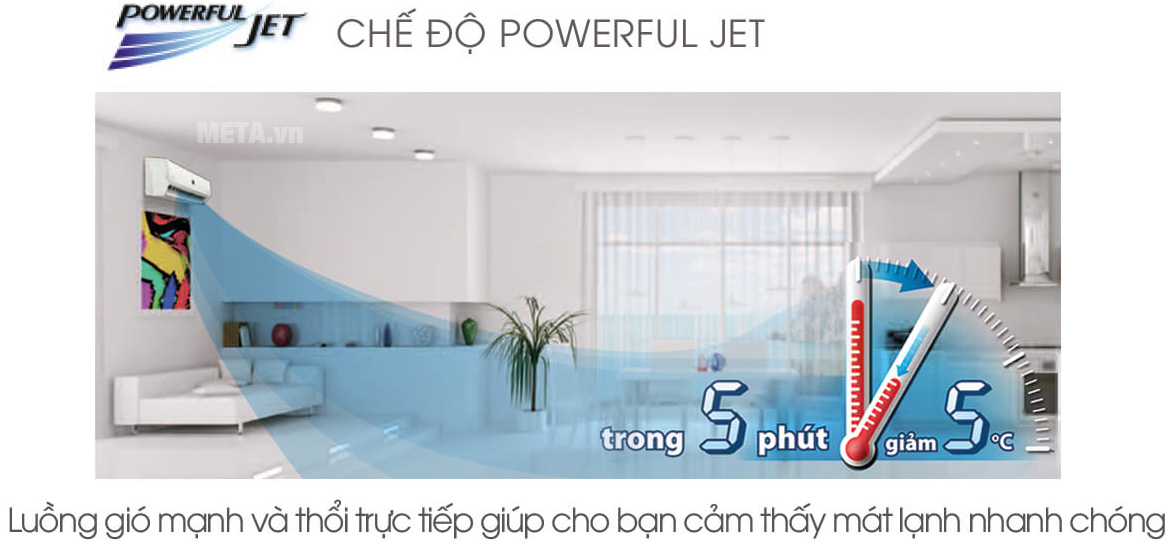 Máy lạnh Sharp AY-A9UEW giúp làm lạnh nhanh giúp bạn quên đi cái nóng trong mùa hè 