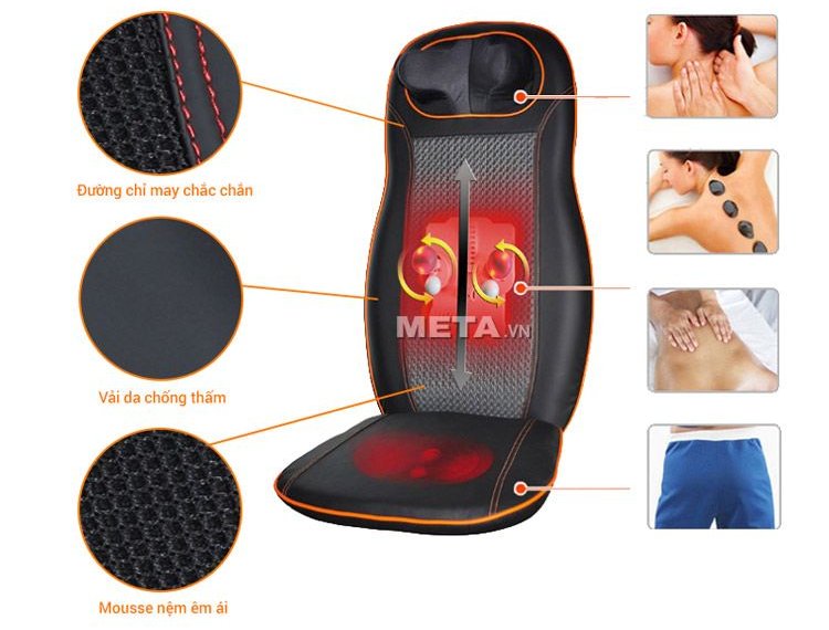 Đệm massage Buheung RT-2010 giúp trị gai cột sống Đệm massage Buheung RT-2010 giúp trị gai cột sống