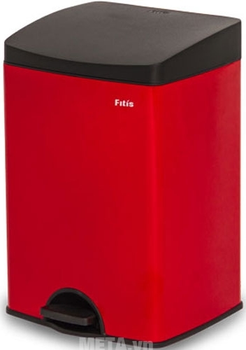 Thùng rác Inox đạp vuông nhỏ Fitis SPS1-906 ứng dụng nhiều công nghệ thân thiện người dùng 