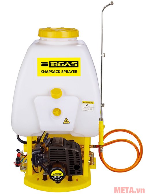 Máy xịt thuốc Bgas BGA2034F chạy xăng pha nhớt với tỉ lệ 25:1