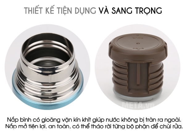 Bình giữ nhiệt lưỡng tính Lock&Lock LHC350B thích hợp khi mang theo bên mình