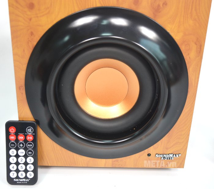 Loa SoundMax A2116 2.1 mang đến âm thanh chất lượng 