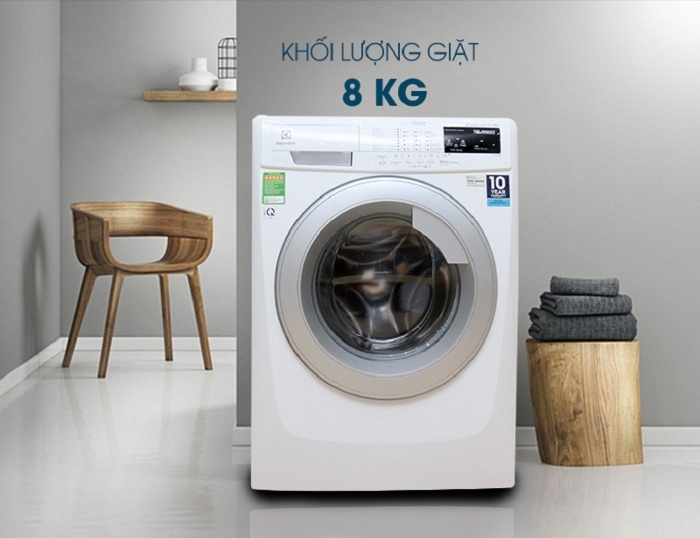 Máy giặt lồng ngang Electrolux EWF12853 phù hợp cho gia đình 4 - 6 người