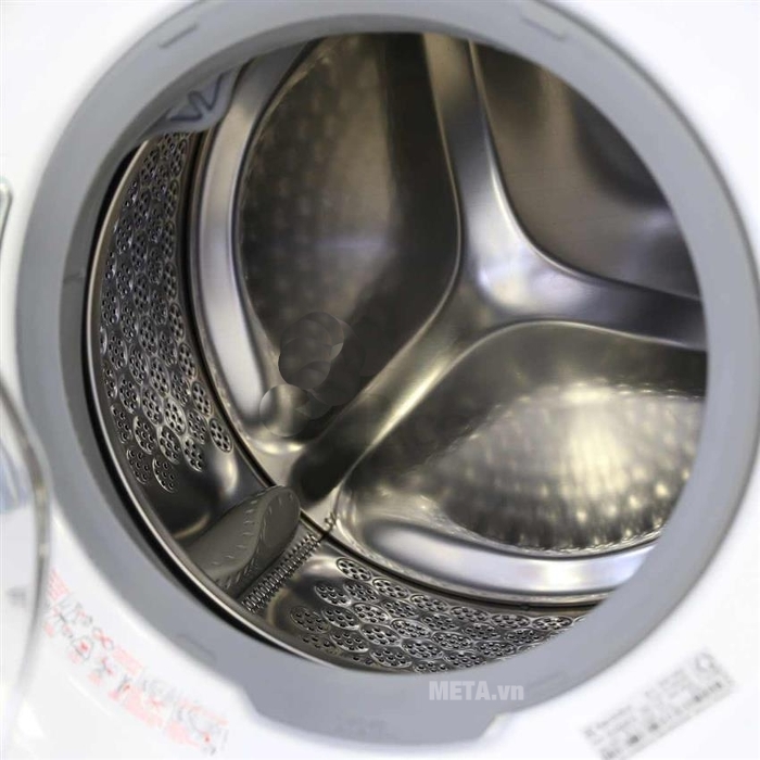 Thiết kế lồng giặt tinh tế giúp làm sạch mọi vết bẩn