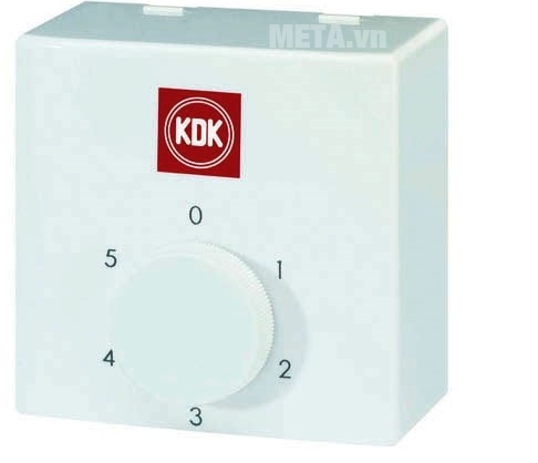 Quạt trần KDK N56YG (3 cánh - 5 tốc độ) sử dụng hộp số điều chỉnh