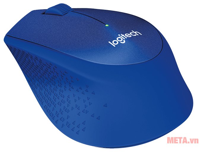  Chuột Logitech M331 có màu xanh dương tươi trẻ 