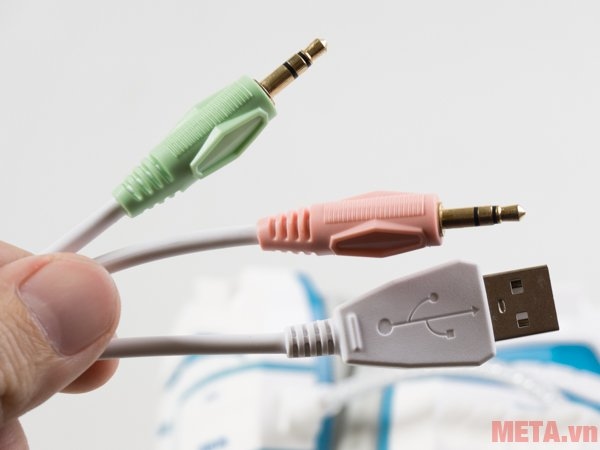 Cổng kết nối tai nghe SoundMax AH-316 Cổng kết nối tai nghe SoundMax AH-316