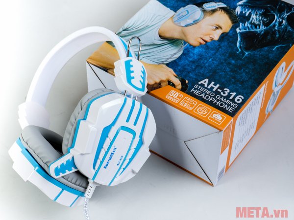 Tai nghe SoundMax AH-316 có micro để đàm thoại Tai nghe SoundMax AH-316 có micro để đàm thoại
