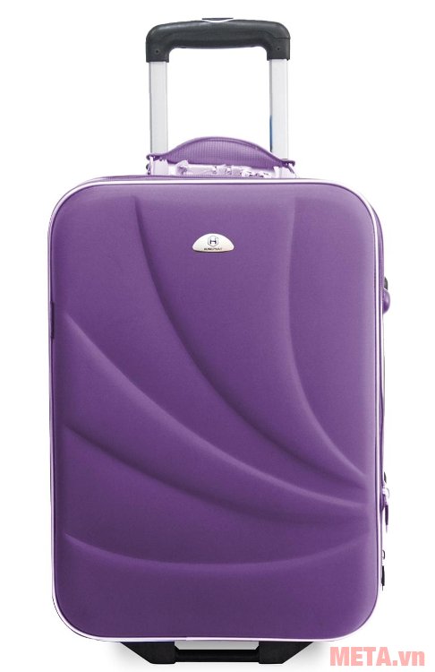 Vali thường 2 bánh VLT003K 20 inch làm bằng vải bọc nhựa không thấm nước 