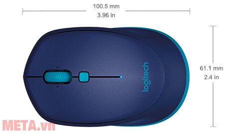 Kích thước của chuột không dây