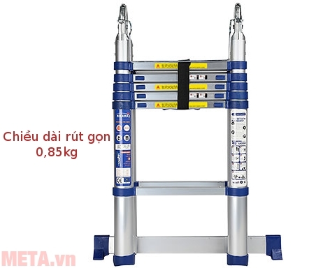 Thang nhôm rút gọn Nikawa NK-38Al rút gọn đem lại sự tiện dụng