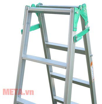 Thang nhôm gấp Nikawa NKY-6C có khóa chốt chắc chắn 