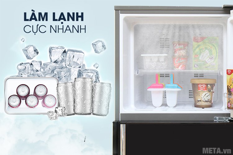 Khả năng làm đá nhanh gấp 2 lần 